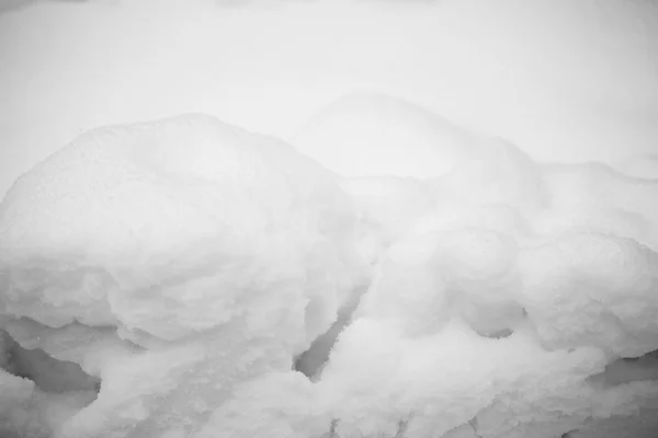 抽象雪形状 — 图库照片