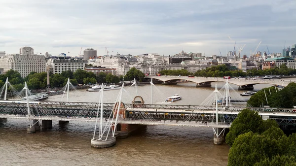 22.07.2015, LONDON, Reino Unido. Vista panorâmica de Londres a partir de London Eye — Fotografia de Stock