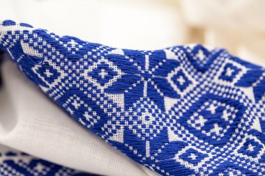 Romence geleneksel bluz - doku ve geleneksel motiflerle, vintage