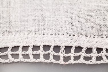 Vintage Tekstil dokulu ve güzel nakış