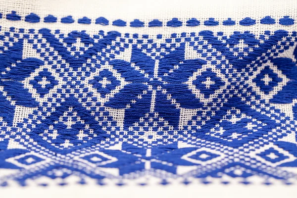 Roemeense Traditionele Blouse Texturen Traditionele Motieven Vintage Texturen — Stockfoto