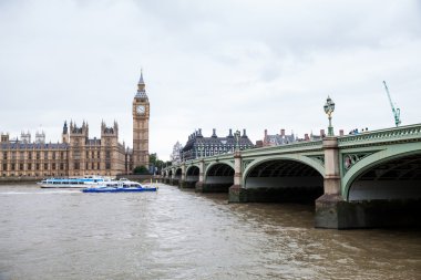 22.07.2015, Londra, İngiltere. Panoramik Londra London Eye'dan