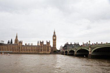 22.07.2015, Londra, İngiltere. Panoramik Londra London Eye'dan