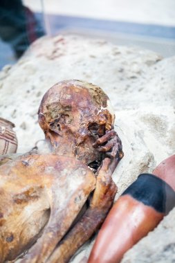 29. 07. 2015, Londra, İngiltere, Gebelein adam - bir İngiliz Müzesi'nde da Mısır'dan en iyi korunmuş mumyalar