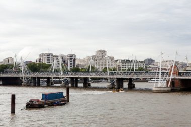 22.07.2015, Londra, İngiltere. Panoramik Londra London Eye'dan