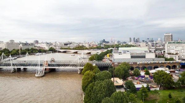 22.07.2015, LONDON, Storbritannia. Panoramautsikt over London fra London Eye – stockfoto