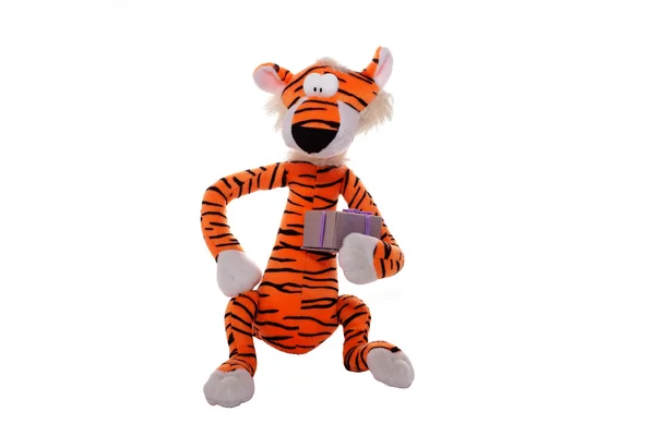 Soft toy tiger — Stock Photo, Image
