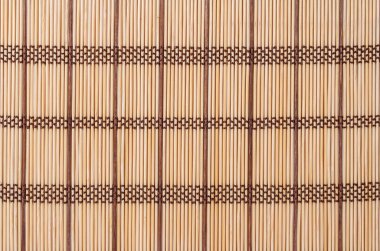 bir bambu dokuma kumaş ile doku