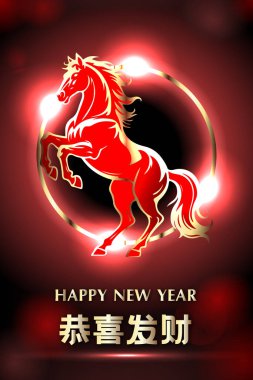 Kırmızı arkaplanda 