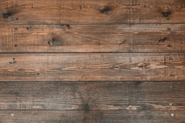 Staré Hnědé Dřevěné Pozadí Hřebíky Tmavého Přírodního Dřeva Stylu Grunge — Stock fotografie