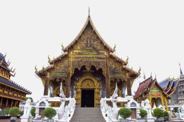 İbadet Chiangmai Tayland, Wat Baan Den dini öğretisi ile güzel bir yer
