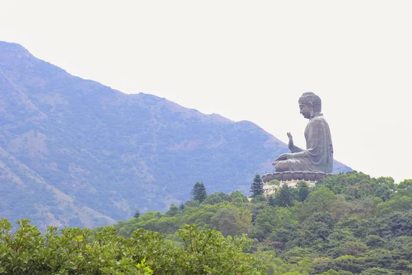 NGONG PING, HONGKONG - DEC08,2015: Tian Tan Buddha - The worlds' — Φωτογραφία Αρχείου