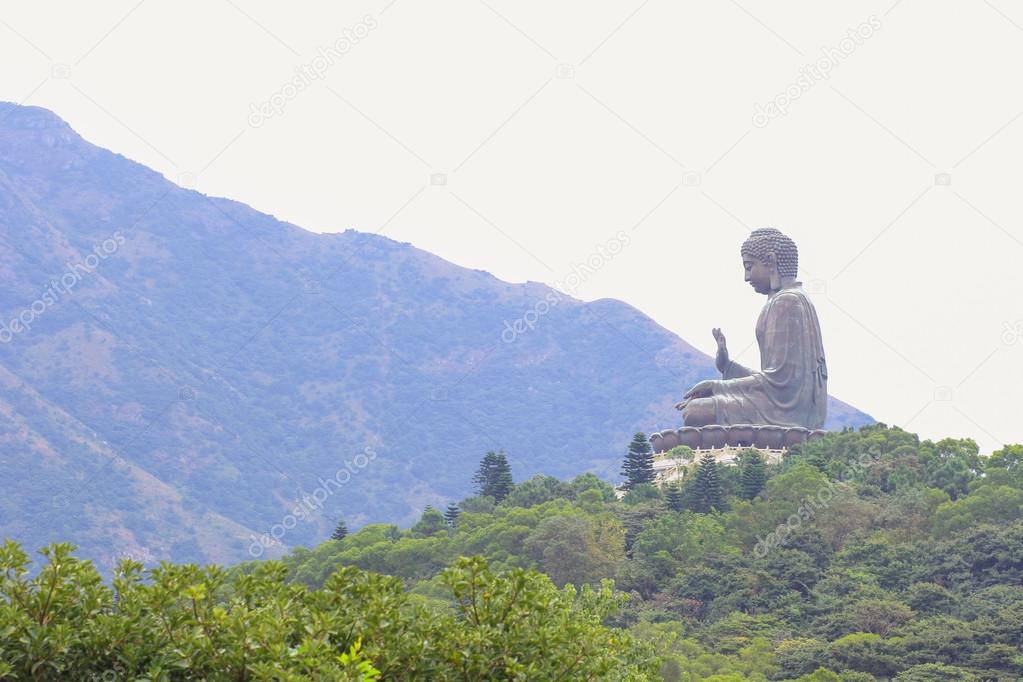 NGONG PING, HONGKONG - DEC08,2015: Tian Tan Buddha - The worlds'