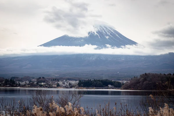Montagna Fuji Fujisan Con Lago Kawaguchiko — Foto Stock