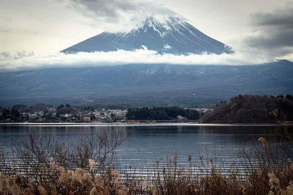 Fuji Dağı Kawaguchiko Gölü Ile Fujisan — Stok fotoğraf