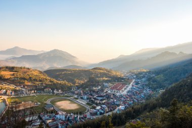 Sapa kasaba, Lao Cai, Vietnam