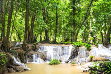 Sangkhlaburi, Kanjanaburi, Keingkravia şelale. Tayland
