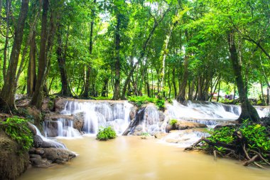 Sangkhlaburi, Kanjanaburi, Keingkravia şelale. Tayland
