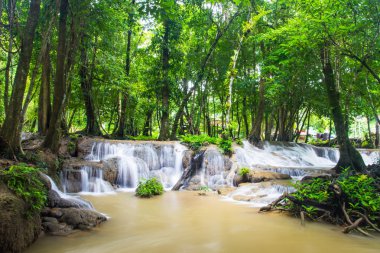 Sangkhlaburi, Kanjanaburi, Keingkravia şelale. Tayland