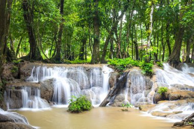Sangkhlaburi, Kanjanaburi, Keingkravia şelale. Tayland