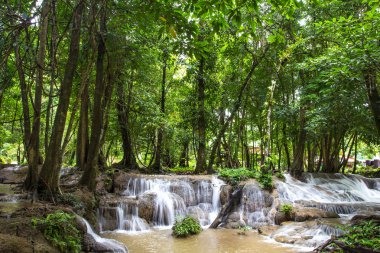 Sangkhlaburi, Kanjanaburi, Keingkravia şelale. Tayland