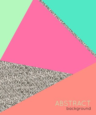 Abstact arka planda retro 80'ler tarzı. Vektör çizim.