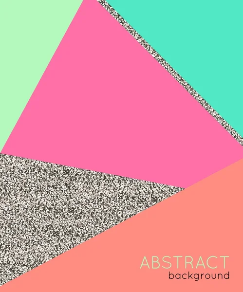 Fondo abstracto en estilo retro de los 80. Ilustración vectorial . — Archivo Imágenes Vectoriales