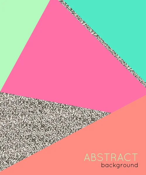 Abstact achtergrond in retro 80s stijl. Vectorillustratie. — Stockvector