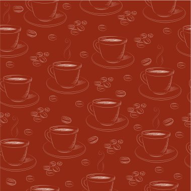 Kusursuz el yapımı kahve kalıbı.