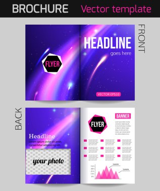 Kurumsal iş kırtasiye Şablonlar kümesi