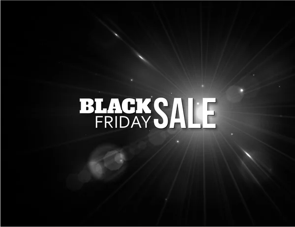 Zwarte vrijdag verkoop. — Stockvector