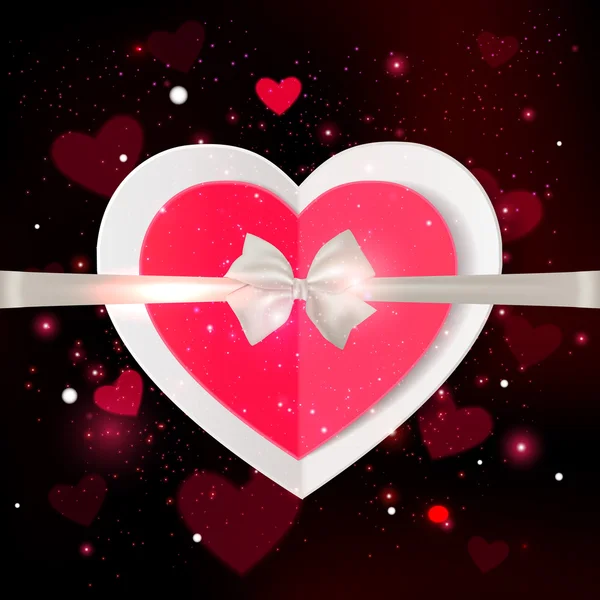 Happy Valentine's day typographical background — Stock Vector