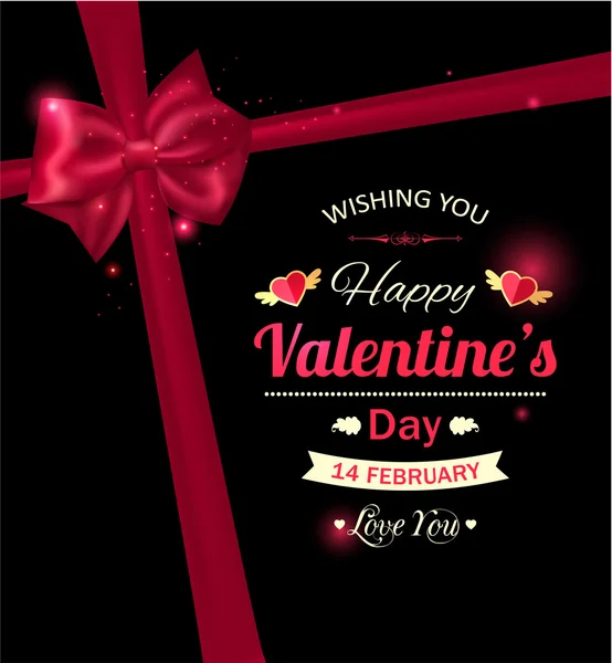 Happy Valentine's day background — Stock Vector