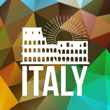 Colosseum etiket veya logosu