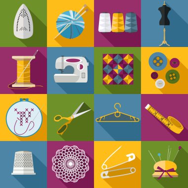 dikiş Icons set.