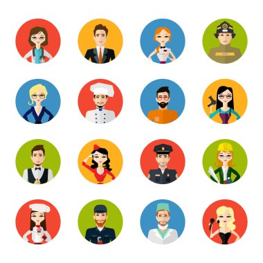 Meslek insanlar koleksiyonu