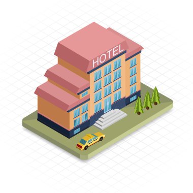 Otel Binası Simgesi