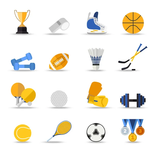 Conjunto de ícones do esporte —  Vetores de Stock