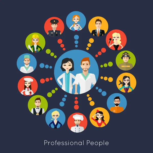 Profession people collection