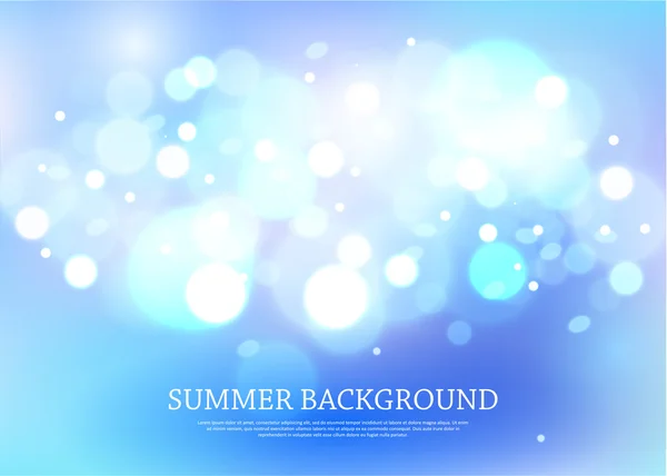 夏季神奇背景 — 图库矢量图片