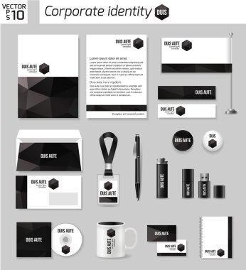 Corporate identity business design template