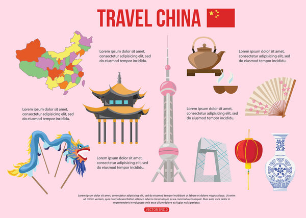 China travel background
