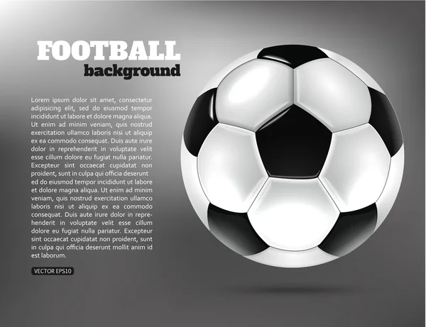 Football background with ball. - Stock Image - Everypixel