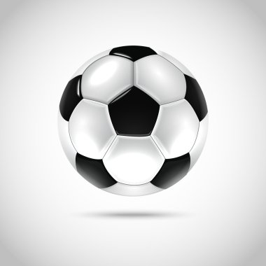 Futbol topu çizimi.