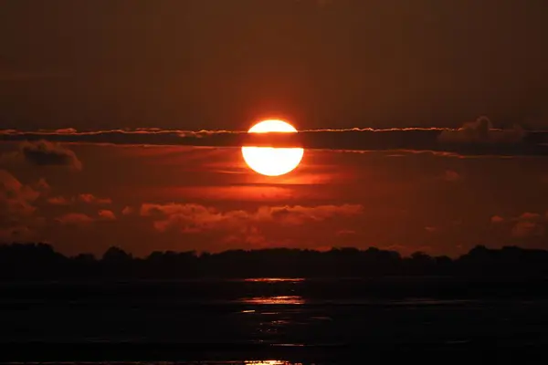 Atardecer Monte Hermoso Argentinien — Stockfoto