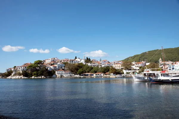 Griekse Eilanden Skiathos Toeristische Attracties Zeegezicht — Stockfoto