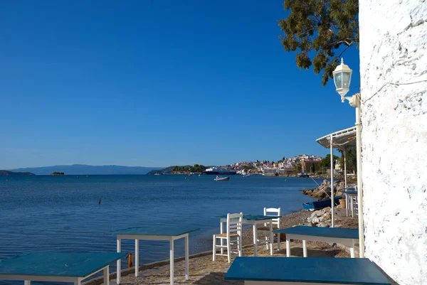 Řecké Ostrovy Skiathos Turistické Zajímavosti Přímořské Oblasti — Stock fotografie