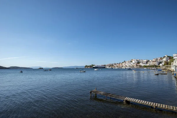 Griekse Eilanden Skiathos Toeristische Attracties Zeegezicht — Stockfoto