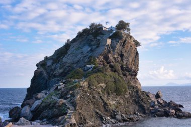 Agios ioannis, β elos Adası, Yunanistan, Akdeniz, Ege Denizi, Yunanistan 'da tatil .