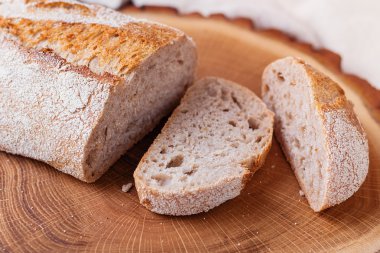 Taze ekmek mayasız kepek ile